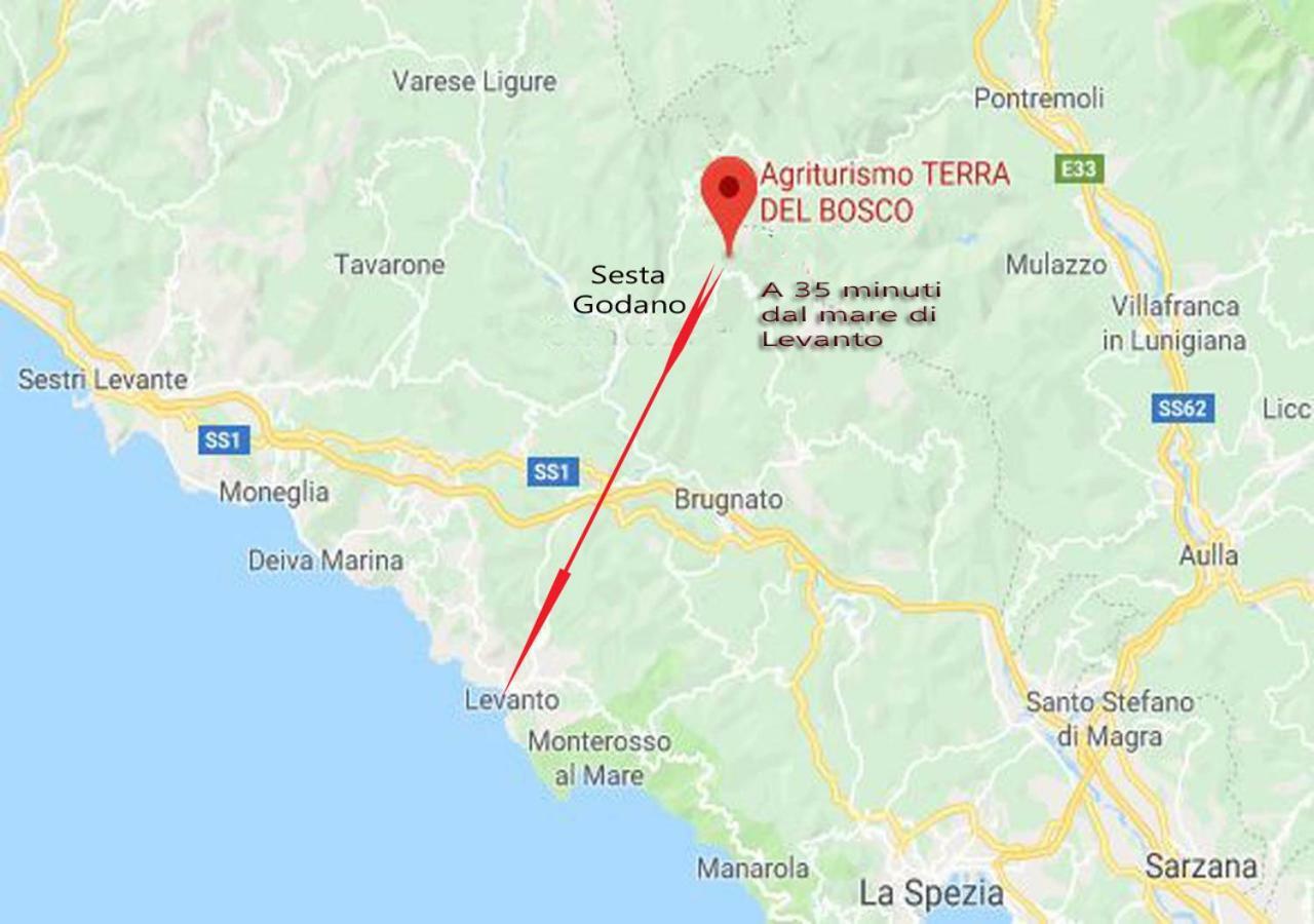 Terra Del Bosco Agriturismo Sesta Godano Εξωτερικό φωτογραφία